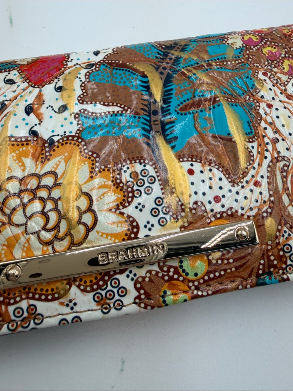 Brahmin Marketplace Melbourne Duxbury Satchel and Ady Wallet set - Picture 11 of 12